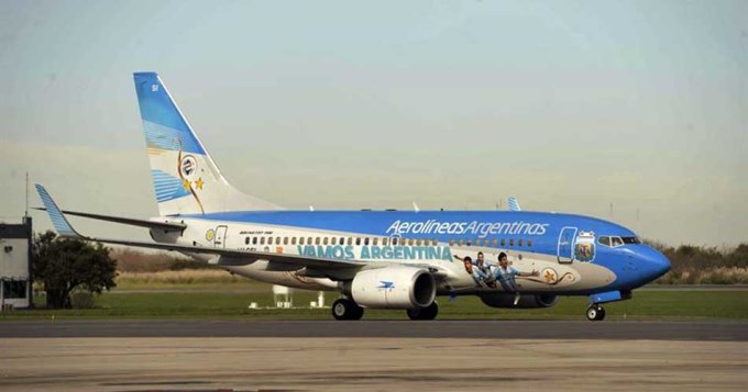 Actualizarán vuelos de Argentina a Rusia para el Mundial 2018