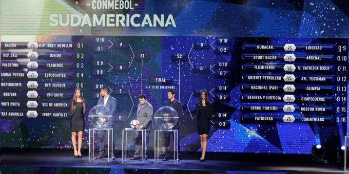 Así quedaron los cruces de la Sudamericana