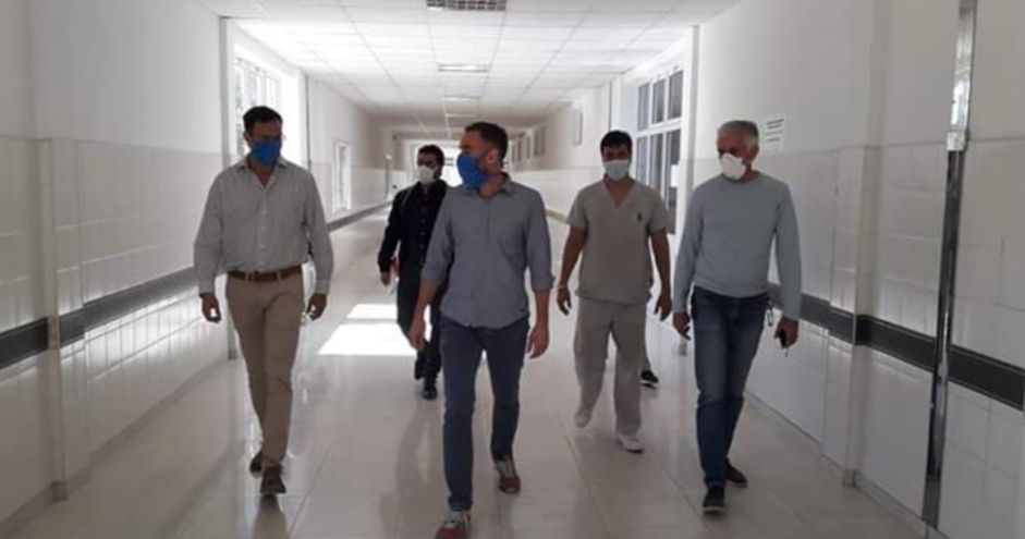 Resistencia: El ministro Carreras dio detalles sobre el funcionamiento del Hospital Modular del Perrando