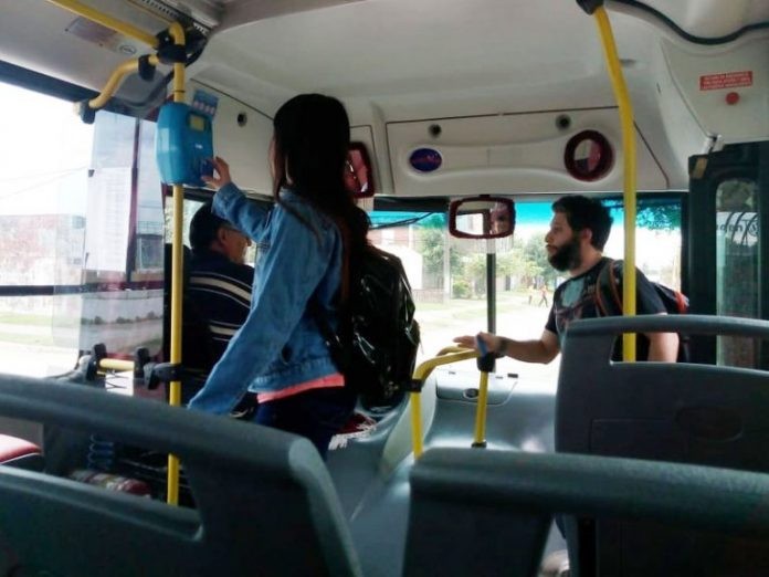 Sin paro, los colectivos funcionan con normalidad