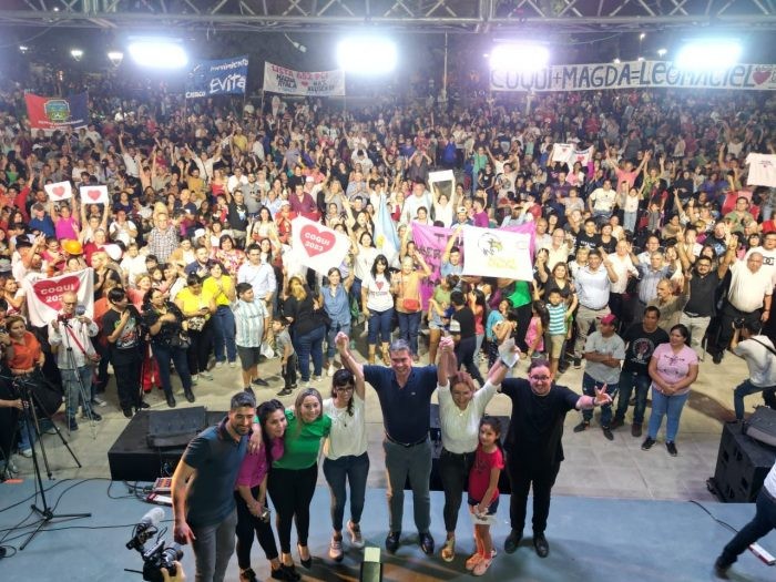 Espacios públicos de calidad: Ante una multitud, Capitanich inauguró la refacción integral de la Plaza Sarmiento de Barranqueras