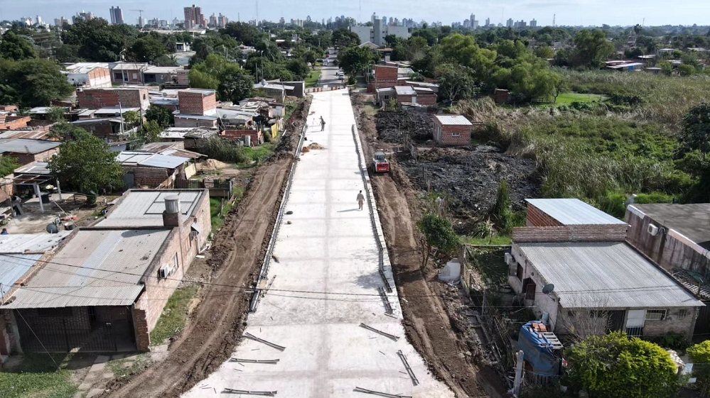 Últimos detalles para habilitar la calle Brown en Villa Dónovan