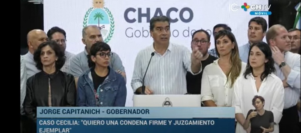 Capitanich: "Vincular al gobernador de la provincia con un hecho de este carácter es algo siniestro"