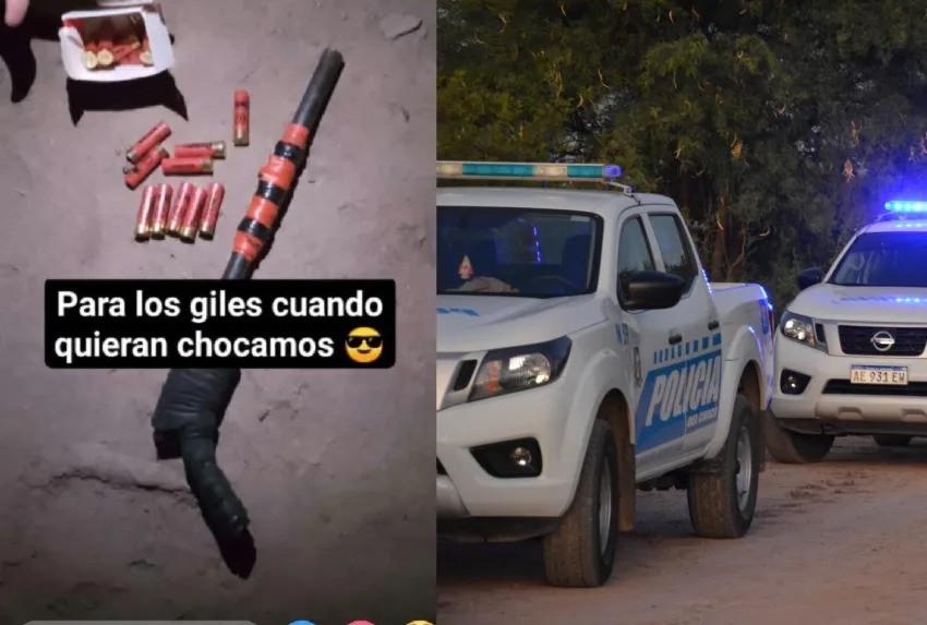Tres adolescentes de 14 y 16 años salieron a pasear con una tumbera y subieron una foto a Facebook