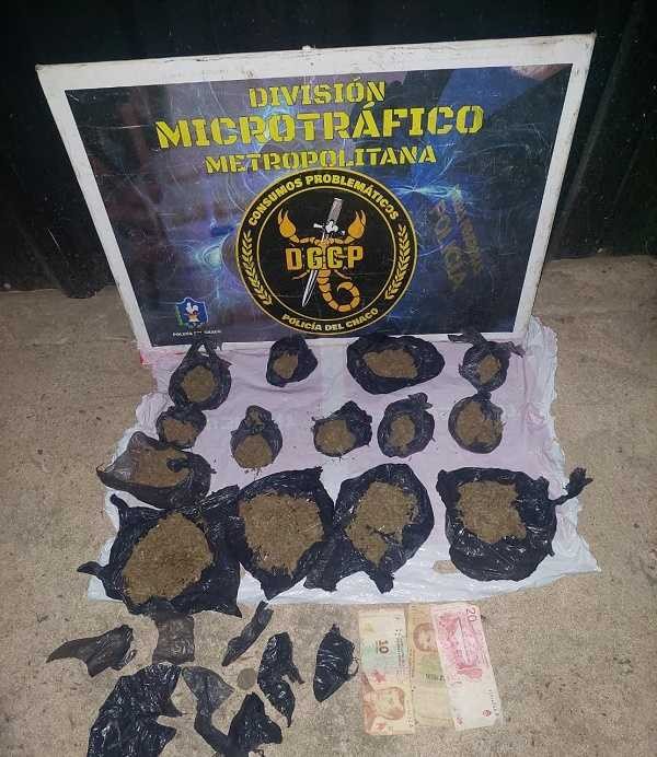 Un hombre de Resistencia fue atrapado con más de 300 gramos marihuana