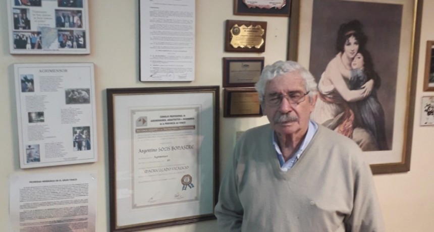 Argentino Solis Bonastre: 57 años de labor profesional