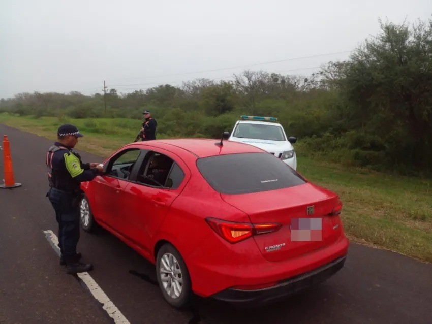 Más de 40 conductores dieron positivo en alcoholemia durante este fin de semana extra largo en Chaco