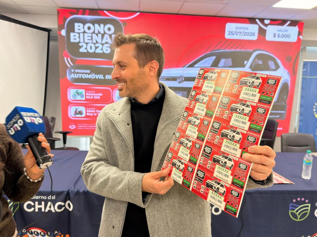 SE LANZ&Oacute; EL BONO BIENAL 2026 CON UN AUTO 0 KM, CUATRO MOTOS Y PREMIOS INSTANT&Aacute;NEOS