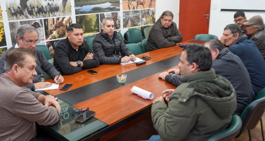 PRODUCCI&Oacute;N Y PESCADORES ACORDARON UNA AGENDA DE TRABAJO PARA FORTALECER LA ACTIVIDAD PESQUERA