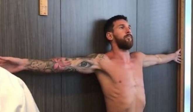 Comparan a Lionel Messi con Jesús