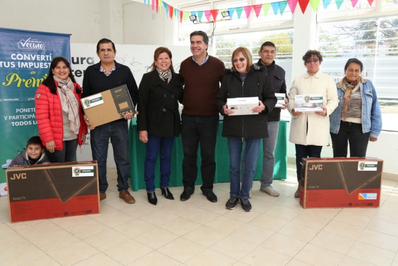 El municipio continúa premiando a contribuyentes responsables