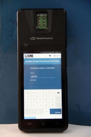 Se presento el Sistema biométrico para validar la identidad del elector