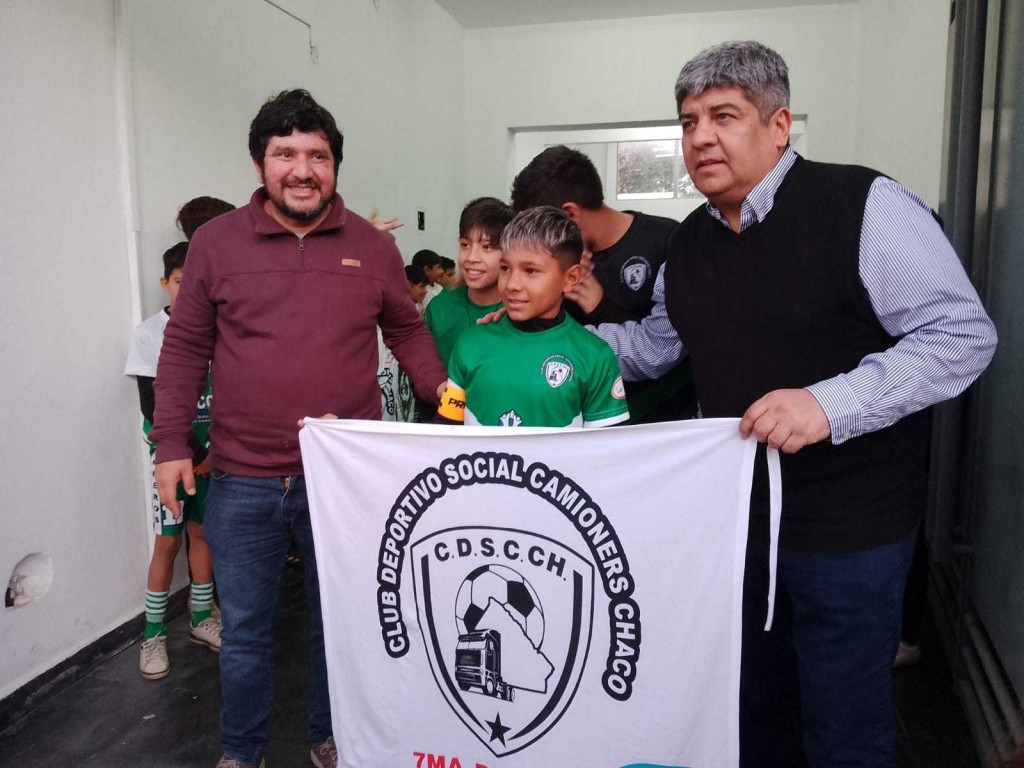 Pablo Moyano visitó Resistencia e inauguró la sede local del club Camioneros