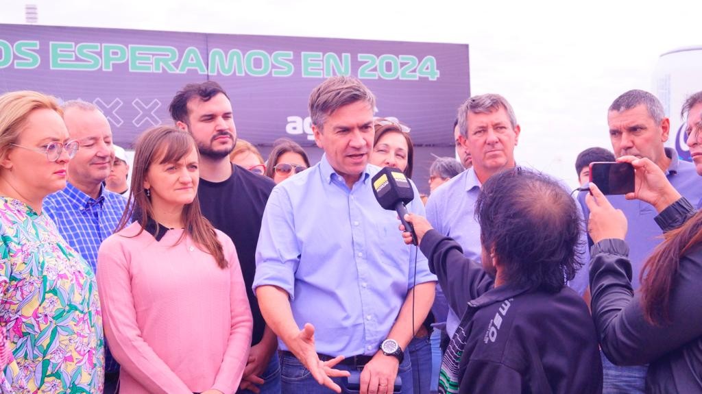 Zdero en Agronea: “El campo será protagonista en nuestra gestión”