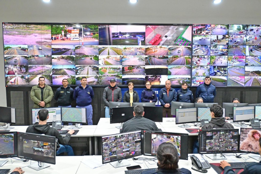 EL GOBIERNO PROVINCIAL CONSTATÓ EL FUNCIONAMIENTO DEL CENTRO MULTIAGENCIAL DE EMERGENCIAS