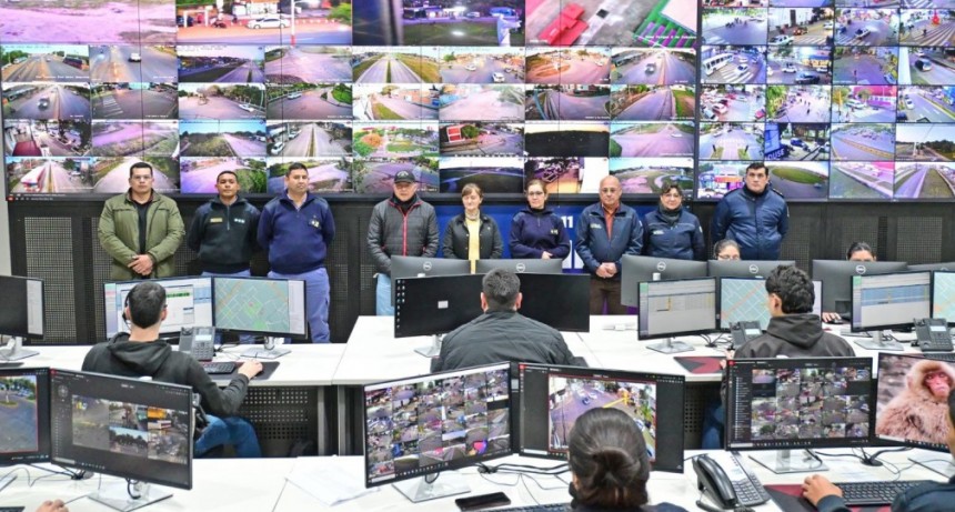 EL GOBIERNO PROVINCIAL CONSTATÓ EL FUNCIONAMIENTO DEL CENTRO MULTIAGENCIAL DE EMERGENCIAS