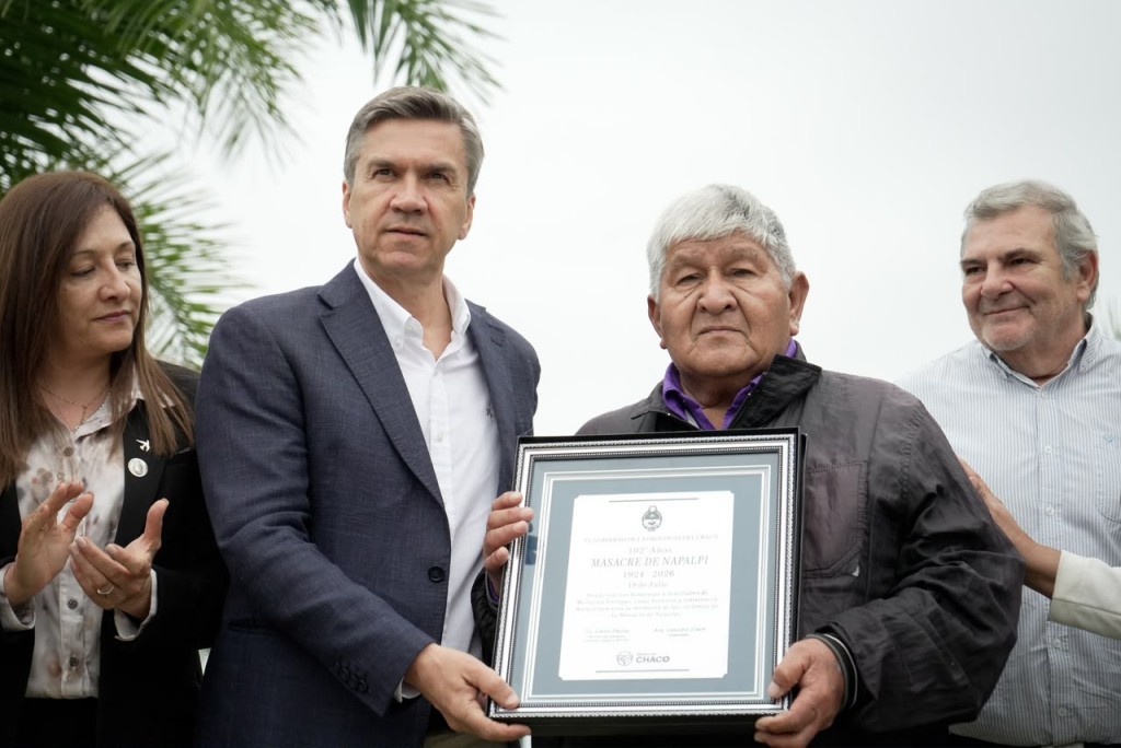 102&deg; ANIVERSARIO DE LA MASACRE DE NAPALP&Iacute;: EL GOBIERNO PROVINCIAL INAUGUR&Oacute; UN T&Oacute;TEM CONMEMORATIVO Y RATIFIC&Oacute; EL COMPROMISO CON LA REPARACI&Oacute;N HIST&Oacute;RICA