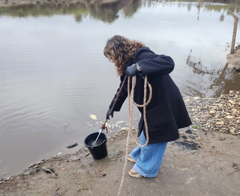 LA APA AVANZA CON ESTUDIOS CIENT&Iacute;FICOS PARA DETERMINAR LAS CAUSAS DE LA MORTANDAD DE PECES EN EL R&Iacute;O SALADO