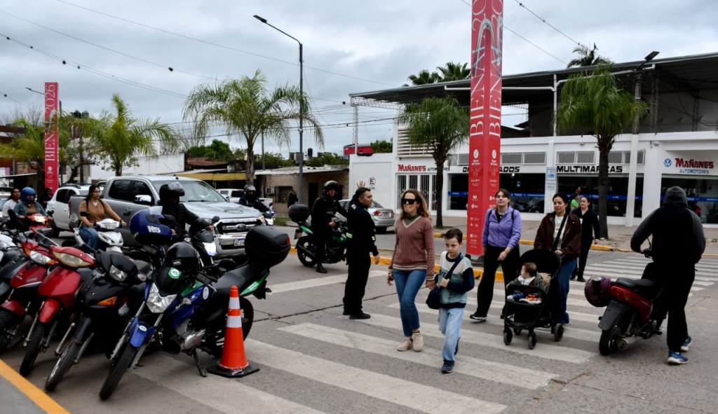 BIENAL DEL CHACO: EFICIENTE TRABAJO MUNICIPAL EN LA REGULACI&Oacute;N DEL TR&Aacute;NSITO