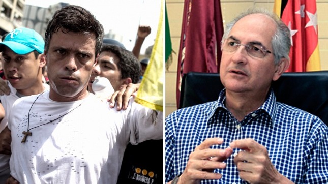 Volvieron a detener a los líderes opositores Leopoldo López y Antonio Ledezma