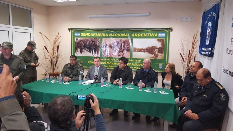 CERROJO IMPENETRABLE: NIEVAS DESTACÓ "LOS FRUTOS DE LA DECISIÓN DEL GOBERNADOR EN LUCHAR CONTRA EL NARCOTRÁFICO"