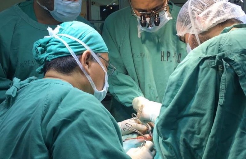 Salud efectuó con éxito una ablación y un trasplante renal en el hospital perrando