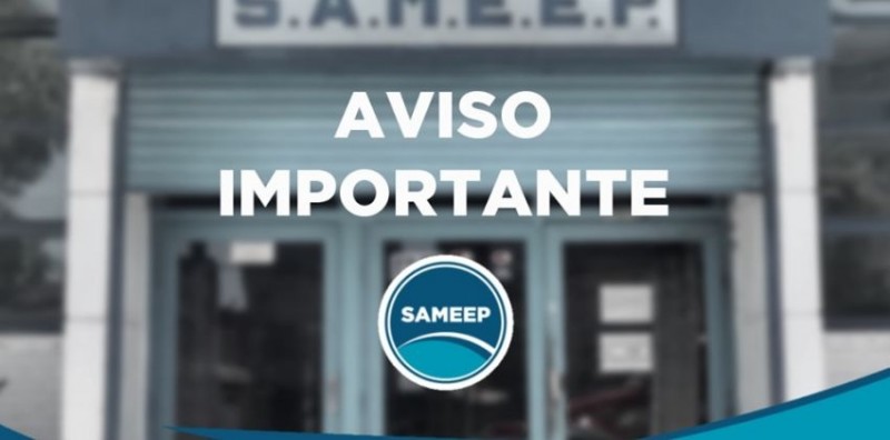 SAMEEP INFORMA QUE REALIZARÁ TRABAJOS DE MANTENIMIENTO EN LA CISTERNA NORTE