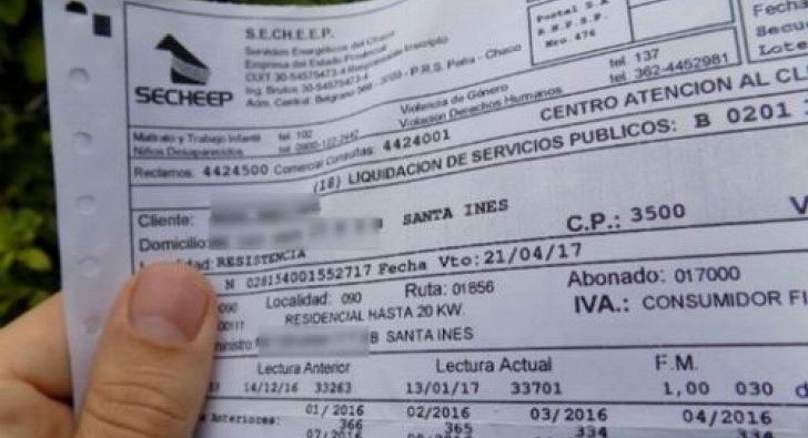 Es posible que la próxima facturación venga sobredimensionada