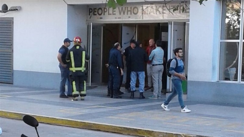 Call center con amenaza de bomba