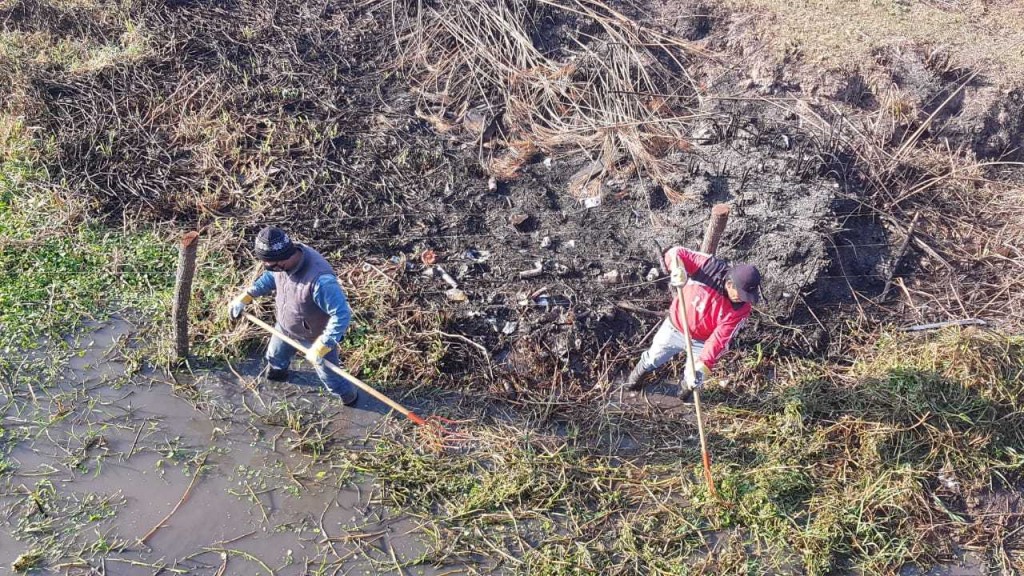 Se lanzó el voluntariado ambiental para la limpieza del riacho Iné en Margarita Belén