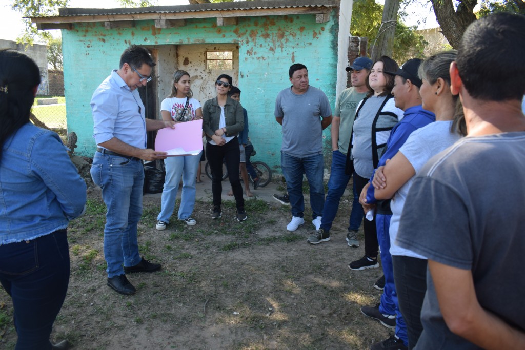El Municipio de Resistencia recuperará la canchita de fútbol del barrio Los Teros y proyecta crear una delegación de servicios