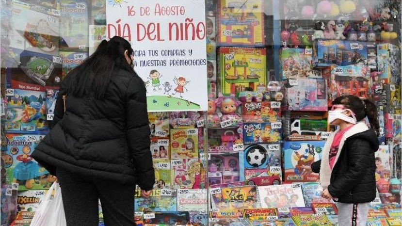 Día de la niñez: Las ventas en comercios minoristas subieron 1,6%