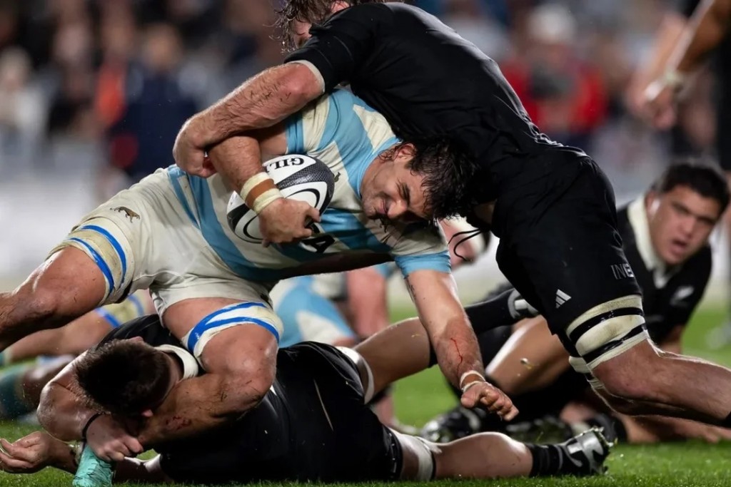 Dura derrota de Los Pumas ante los All Blacks en la segunda fecha del Rugby Championship