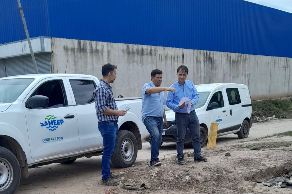 VILLA ÁNGELA: SAMEEP REACTIVARÁ LA OBRA AMPLIACIÓN DE RED DE AGUA POTABLE, ABANDONADA POR LA GESTIÓN ANTERIOR
