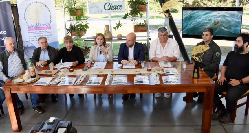 CHACO PRESENTÓ EL XXI TORNEO INTERNACIONAL DE PESCA DEL DORADO CON DEVOLUCIÓN