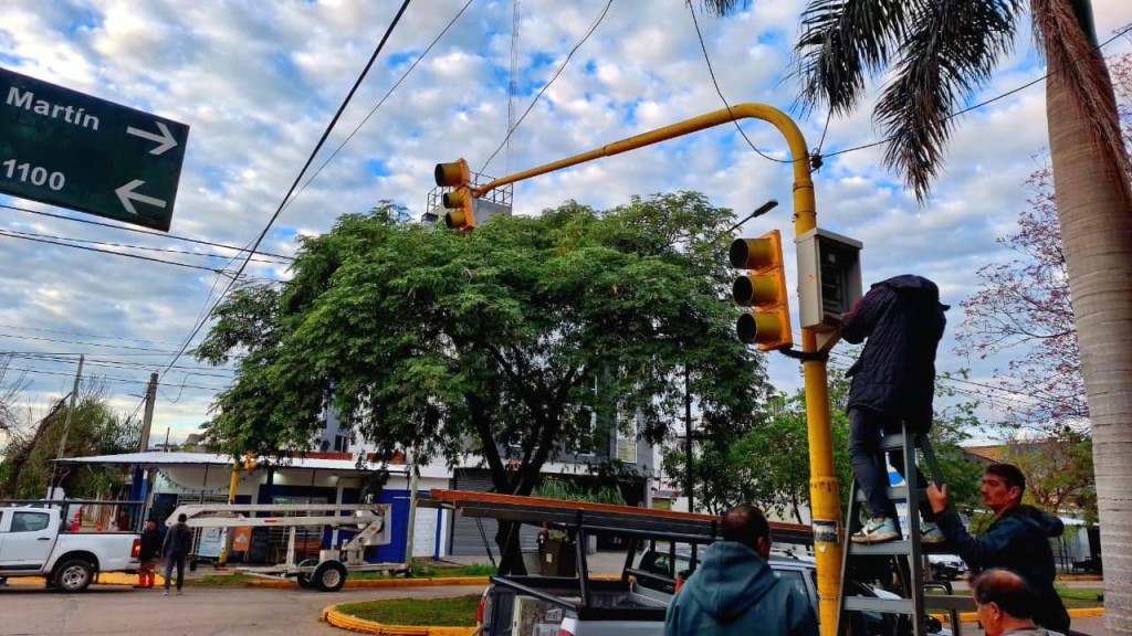 DESDE HOY, EL SEM&Aacute;FORO DE AVENIDA  SAN MARTIN Y BOGGIO ES DE DOS TIEMPOS