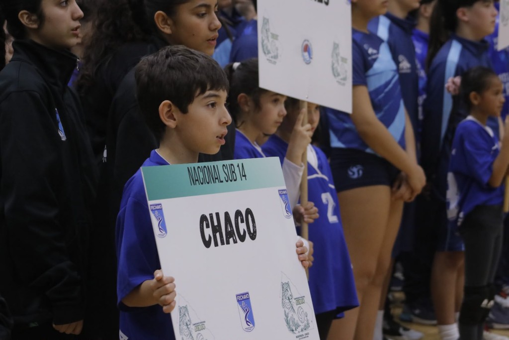 CHACO RECIBE A 800 J&Oacute;VENES DE TODO EL PA&Iacute;S PARA EL CAMPEONATO NACIONAL SUB 14 DE V&Oacute;LEY