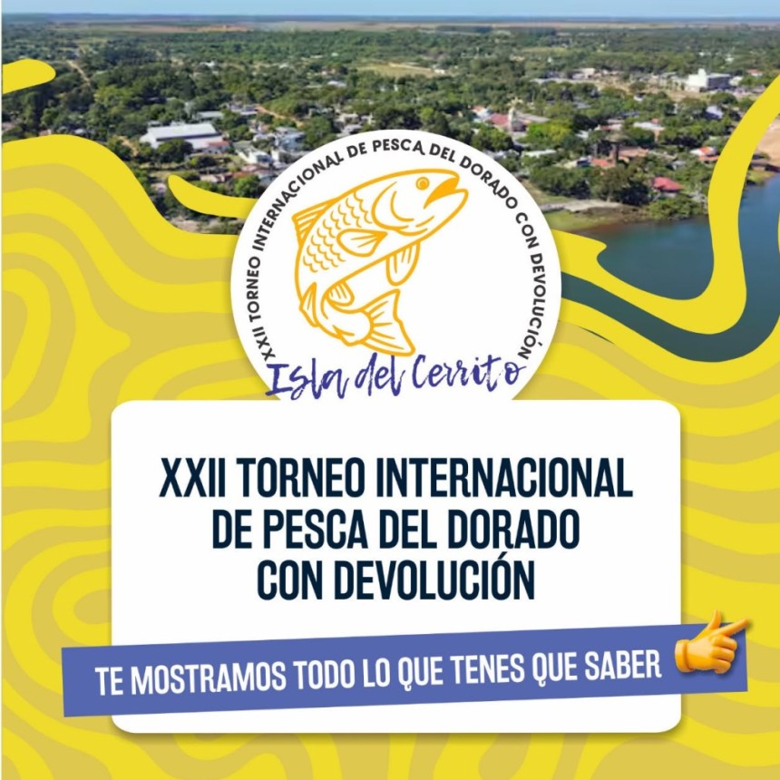 R&Iacute;O, PESCA Y NATURALEZA: LA ISLA DEL CERRITO SE PREPARA PARA LA PESCA DEL DORADO CON DEVOLUCI&Oacute;N