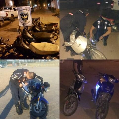 CAMINERA: FIN DE SEMANA CON 17 CONDUCTORES ALCOHOLIZADOS Y 22 MOTOS SECUESTRADAS