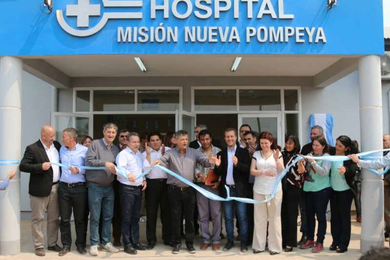 Se inauguró un hospital de complejidad III en Misión Nueva Pompeya