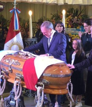 Último adiós al ex gobernador cordobés, De la Sota