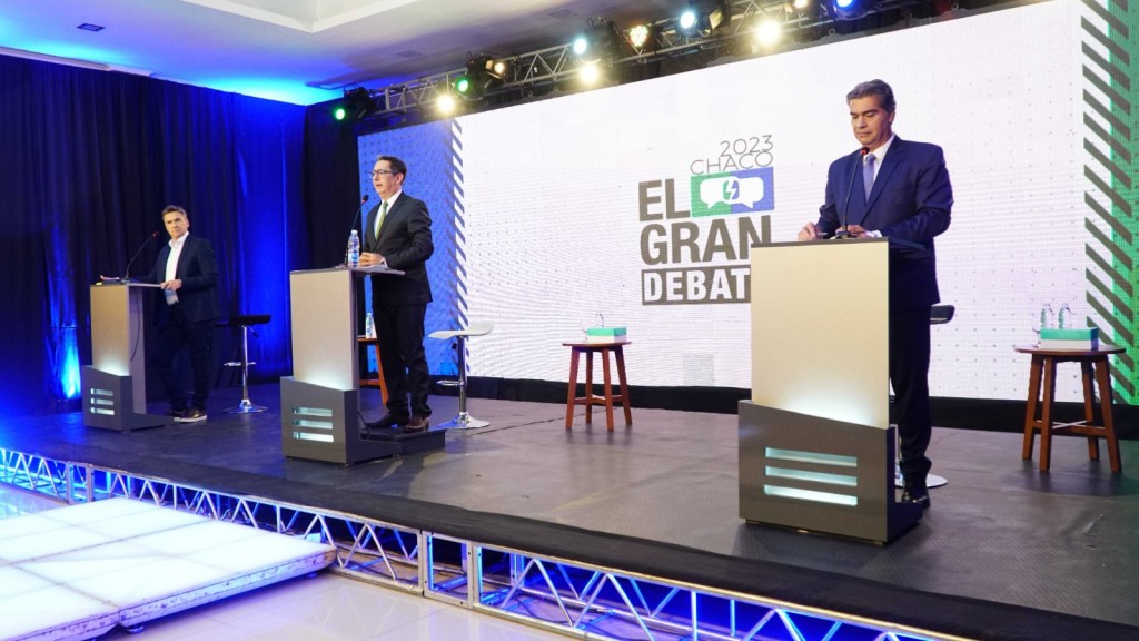 Hoy debaten los candidatos a gobernador en Resistencia