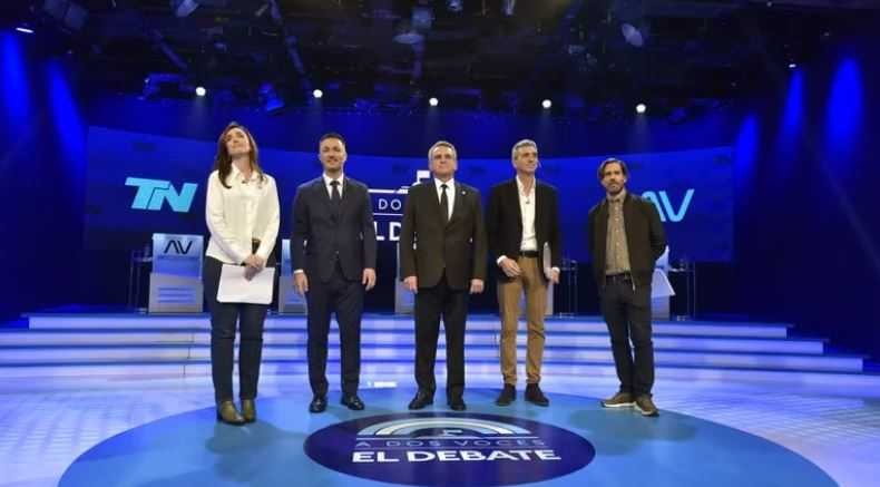 Los candidatos y candidata a la vicepresidencia se cruzaron en un debate atravesado por el rol del Estado y los DDHH
