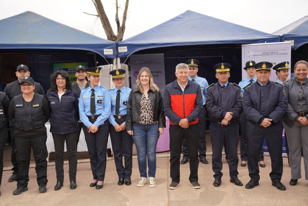 Isla del Cerrito: El ministro de Seguridad Matkovich destacó la tarea de los empleados policiales y las fuerzas federales