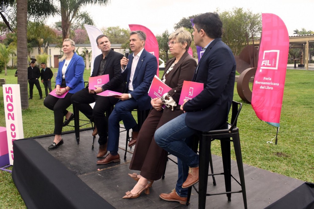 ESTE MARTES: SE REALIZÓ EL LANZAMIENTO DE LA FERIA IBEROAMERICANA DEL LIBRO CHACO 2025