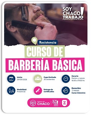19 CLASES PARA APRENDER UN OFICIO: ABREN LAS INSCRIPCIONES A BARBER&Iacute;A B&Aacute;SICA