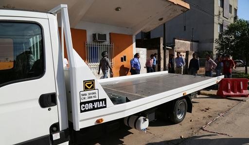 El municipio incorpora nueva grúa para la Dirección de Tránsito