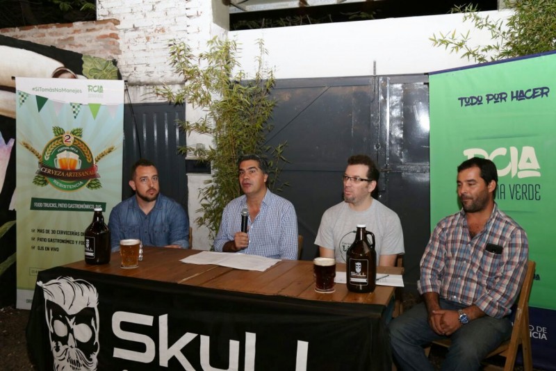 Capitanich lanzó oficialmente la segunda edición del Festival de la Cerveza Artesanal de Resistencia