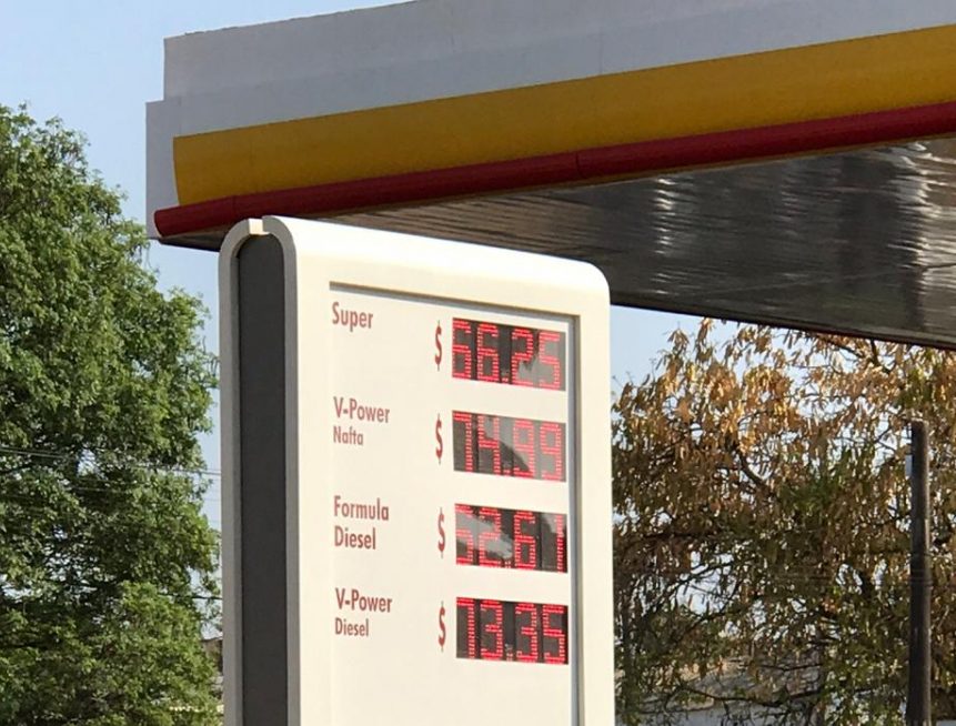 Las estaciones ya remarcaron sus precios en Chaco: un litro de Super cuesta entre $65,22 y $66,25