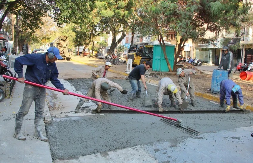 Sigue el plan de bacheo en Resistencia